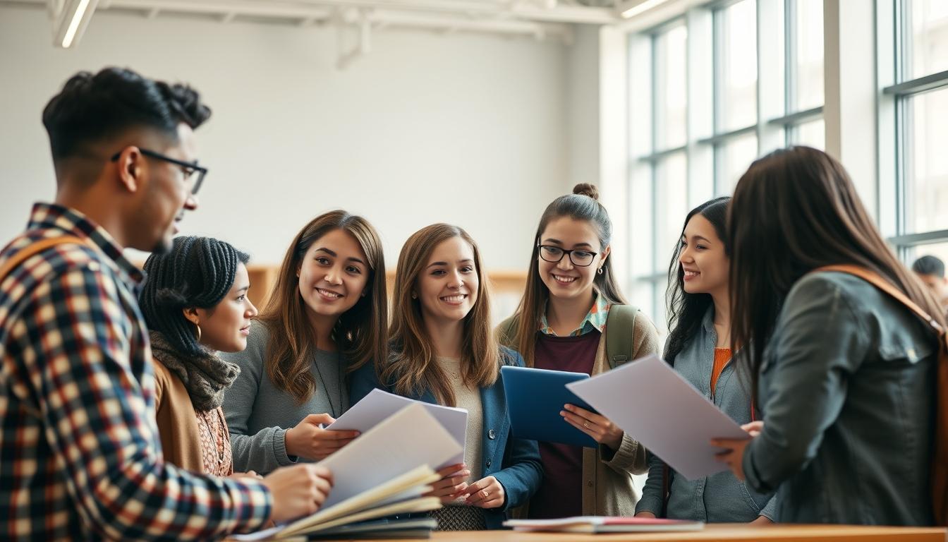 University campus and scholarly atmosphere in Lisbon